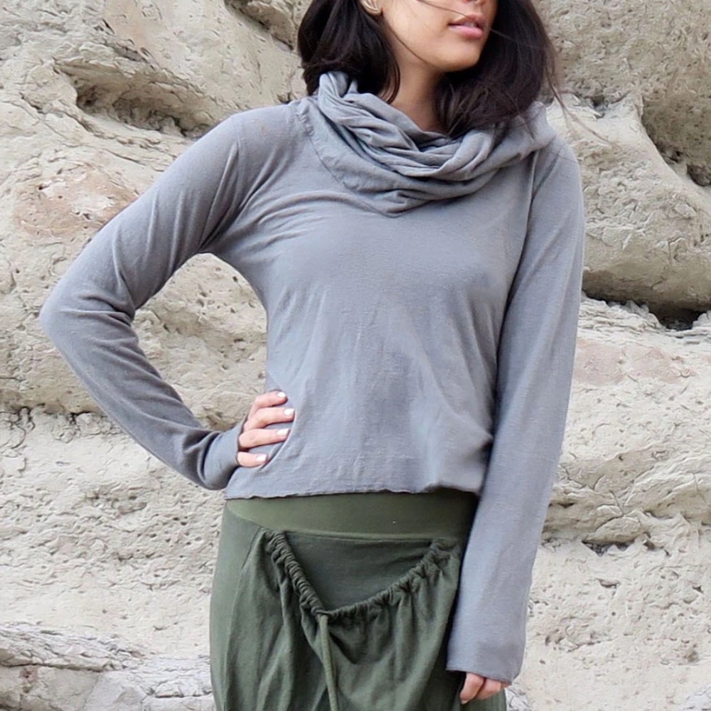 Gaia Conceptions Ewok Simplicity Cropped Shirt